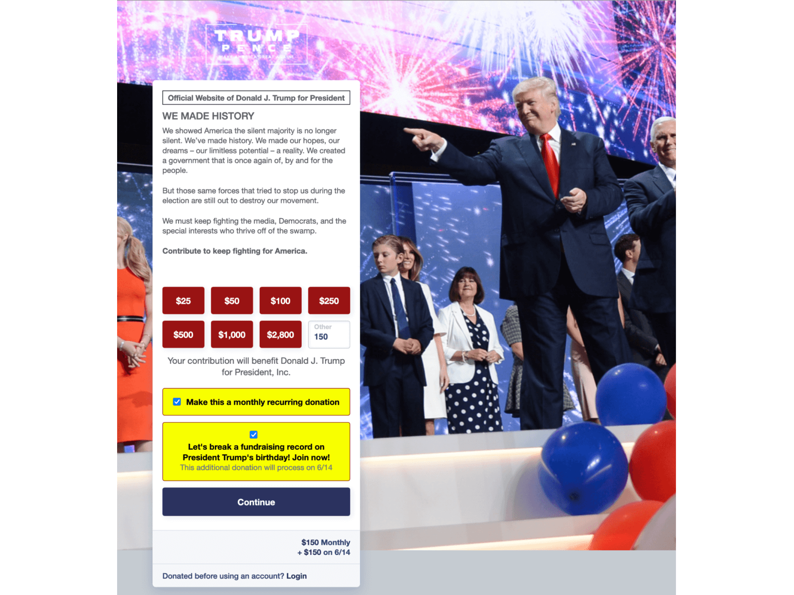 Preselection
