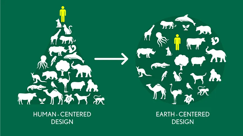 حرکت از طراحی انسان‌محور ( Human-Centered Design) به طراحی زمین‌محور (Earth-Centered Design)