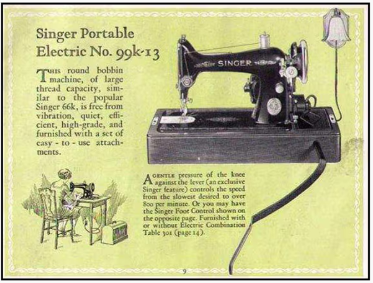 چرخ خیاطی سینگر - اختراع کلیدی انقلاب صنعتی دوم | Singer sewing machine